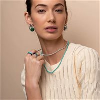 Ring Ti Sento Milano Woman in Silver Turchese 12230TQ/54 - 12230TQ/54